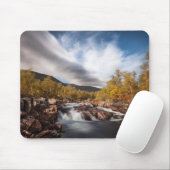 Scandinavië Landschap Foto Muismat (Met muis)