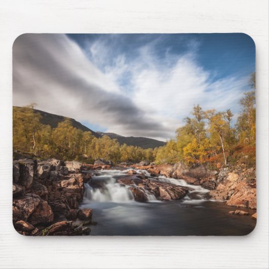 Scandinavië Landschap Foto Muismat (Voorkant)