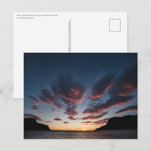 Scandinavië Landschapsfoto Briefkaart (Voorkant / Achterkant)