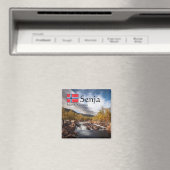 Scandinavië Landschapsfoto Magneet (Insitu (Vaatwasser))