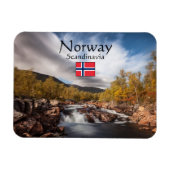 Scandinavië Landschapsfoto Magneet (Horizontaal)