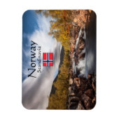 Scandinavië Landschapsfoto Magneet (Verticaal)