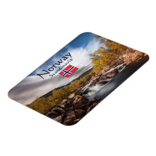 Scandinavië Landschapsfoto Magneet