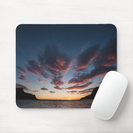 Scandinavië Landschapsfoto Muismat (Met muis)