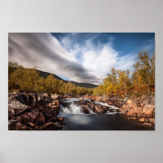 Scandinavië Landschapsfoto Poster (Voorkant)