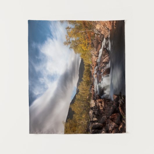 Scandinavië Landschapsfoto Wandkleed (Voorkant)