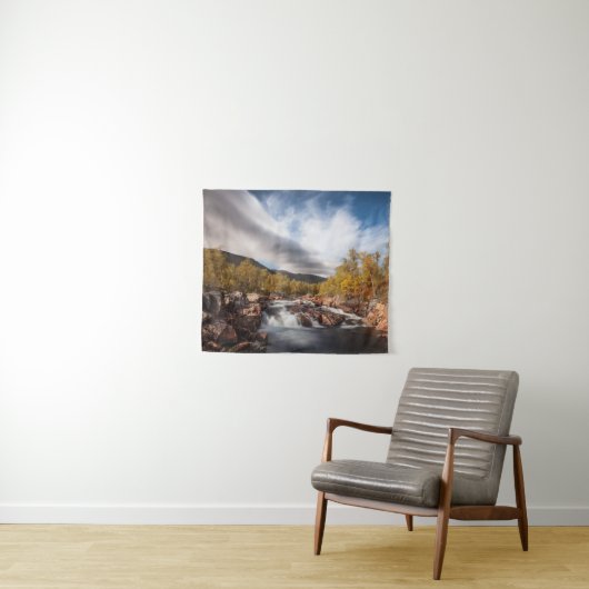 Scandinavië Landschapsfoto Wandkleed (In Situ (horizontaal))