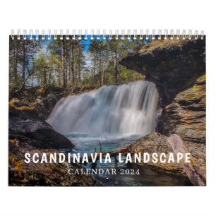 Scandinavië Landschapskalender 2024 Kalender