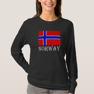 Scandinavië Noordse Land Noorse Vlag Noorwegen T-shirt