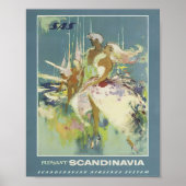 Scandinavië - reisreclame Poster (Voorkant)