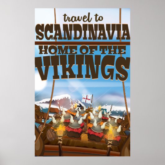 Scandinavië thuis van het poster van de cartoon va (Voorkant)
