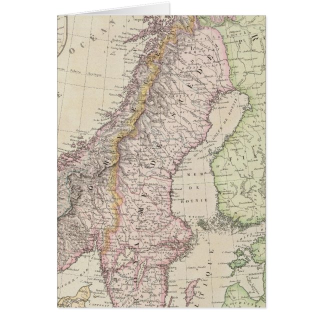 Scandinavië, Zweden (Voorkant)