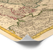 Scandinavië, Zweden, Denemarken 2 Poster (Hoek)