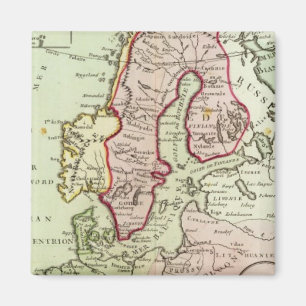 Scandinavië, Zweden, Denemarken Magneet