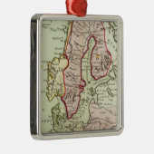 Scandinavië, Zweden, Denemarken Metalen Ornament (Rechts)