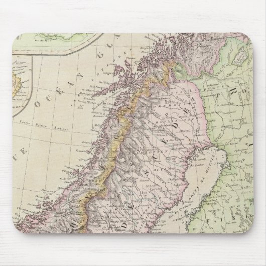 Scandinavië, Zweden Muismat (Voorkant)