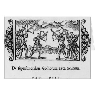 Scandinaviërs gebruiken hun pijlen