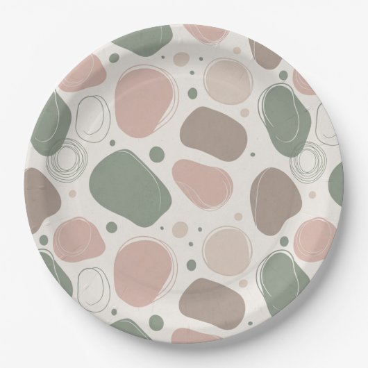 Scandinavisch Abstract Ontwerp Papieren Bord (Voorkant)