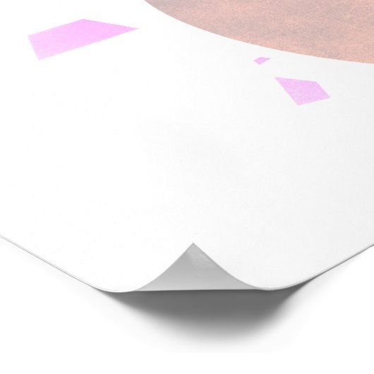 Scandinavisch Abstract Poster (Hoek)