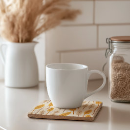 Scandinavisch Autumn Leaf Stone Onderzetter