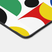 Scandinavisch Bauhaus-patroon uit het midden van d Bureaumat (Hoek)