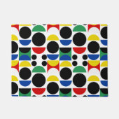 Scandinavisch Bauhaus-patroon uit het midden van d Deurmat (Voorkant)