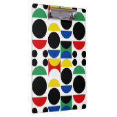 Scandinavisch Bauhaus-patroon uit het midden van d Klembord (Rechts)