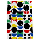 Scandinavisch Bauhaus-patroon uit het midden van d Medium Cadeauzakje (Voorkant)