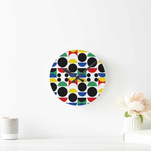 Scandinavisch Bauhaus-patroon uit het midden van d Ronde Klok (Huis)