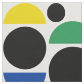 Scandinavisch Bauhaus-patroon uit het midden van d Stof (Close Up)