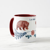 Scandinavisch Beer met noordse stijl en ventilator Mok (Voorkant links)