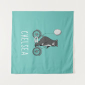 Scandinavisch Beer op speciaal gepersonaliseerd bi Wandkleed (Voorkant (horizontaal))