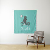 Scandinavisch Beer op speciaal gepersonaliseerd bi Wandkleed (In situ)