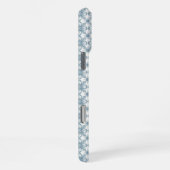 Scandinavisch bloempatroon iPhone hoesje (Rechterkant)
