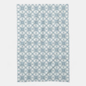 Scandinavisch bloempatroon theedoek (Verticaal)