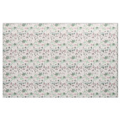 Scandinavisch Boerderij Town Pattern roze Stof (Fat Quarter)