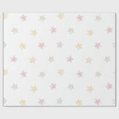 Scandinavisch Boho kwekerij patroon Cadeaupapier (Vlak)