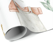 Scandinavisch Boho kwekerij patroon Cadeaupapier (Rol Hoek)