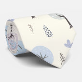 Scandinavisch bosnaadloos patroonpatroon stropdas (Opgerold)