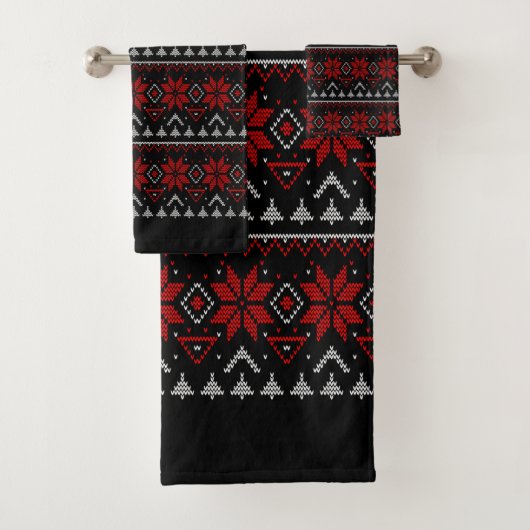 Scandinavisch, breien bad handdoek (Insitu)