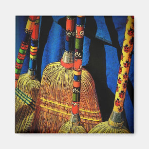 Scandinavisch Brooms Magnet