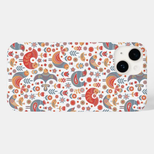 Scandinavisch Case-Mate iPhone Case (Achterkant (horizontaal))