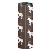 Scandinavisch chic:  naadloze patronen thermosbeker (Achterkant)