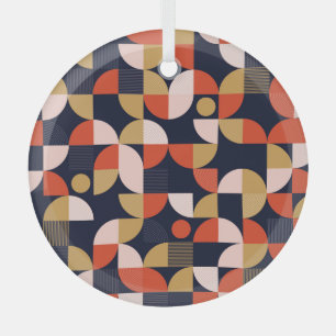 Scandinavisch Eenvoudig Vormen Geometrie Kunstwerk Glas Ornament