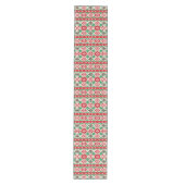 Scandinavisch Fair Isle Kersteditie 2 Medium Tafelloper (Voorkant)