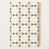  Scandinavisch Floral Pattern gepersonaliseerd Planner (Achterkant)