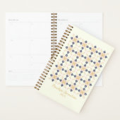 Scandinavisch Floral Pattern gepersonaliseerd Planner (Display)