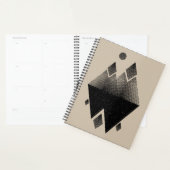 Scandinavisch geïnspireerd driehoeksontwerp planner (Display)