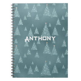 Scandinavisch geïnspireerd notitieboek.  Bewerkbar Notitieboek