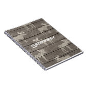 Scandinavisch geïnspireerd notitieboek. Bewerkbare Notitieboek (Rechterzijde)